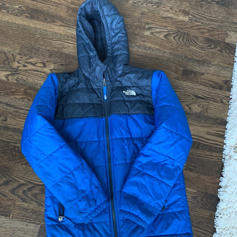 Boys north face reversible Chimborazo jacket